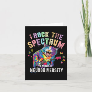 Carte Awesome Je Rock Le Spectre Autisme Mère Motivation
