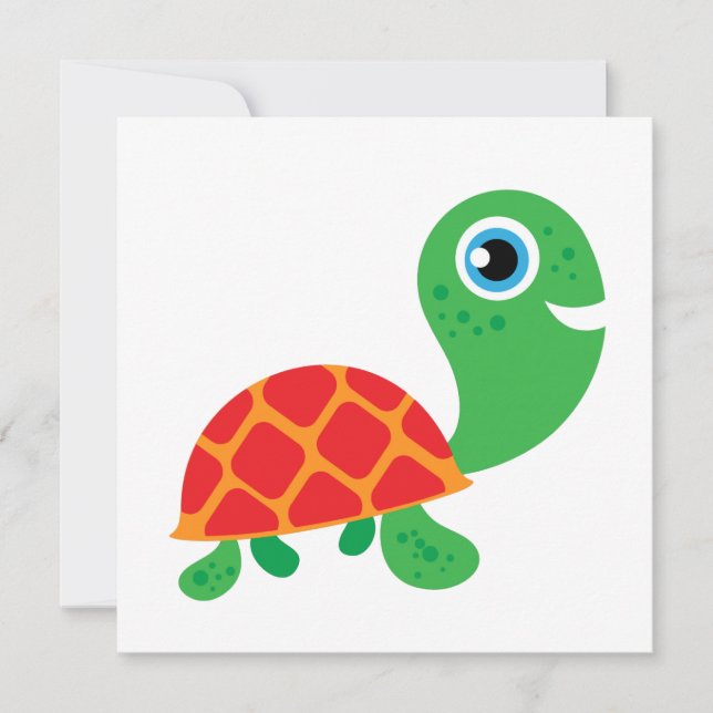 Carte Awesome Turtle (Devant)
