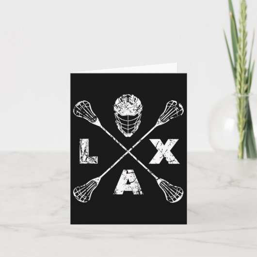 Carte Axe croisé Lacrosse (Devant)