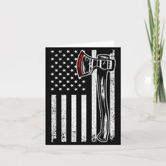 Carte Axe Throwing Novelty For Men Women Ax Thrower Axe  (Devant)