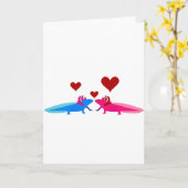 Carte Axolotl (Fleur jaune)