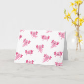 Carte Axolotl (Fleur jaune)