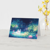 Carte Axolotl Enchanted Pond (Fleur jaune)
