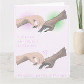 Carte Ayez Un Anniversaire Heureux Et Délicat (Devant)