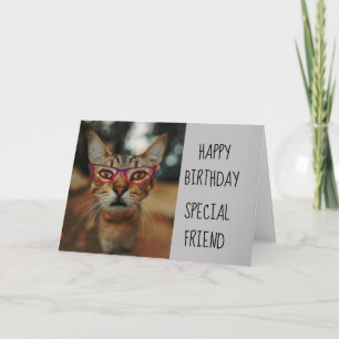Carte Ayez un effet Purr Chat Kitten Anniversaire Amusan
