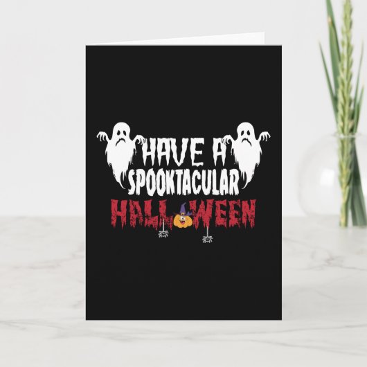 Carte Ayez un Spooktacular (Devant)
