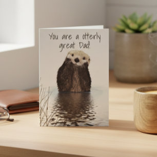Carte Ayez une Otter d'Anniversaire Extraordinaire