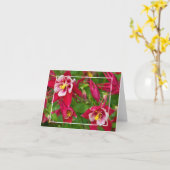 Carte Azalea Blossoms (Fleur jaune)