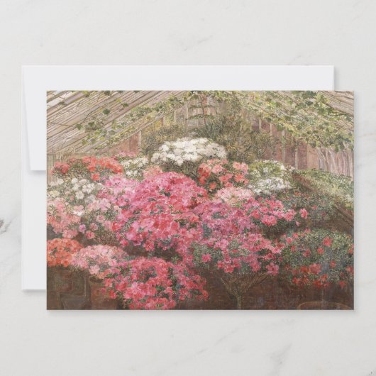 Carte Azalées de serre | Marie Antoinette Marcotte (Devant)