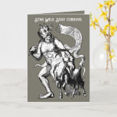 Carte Azazel et la chèvre obstinée (Fleur jaune)