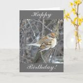 Carte B24 Bruant commun (Fleur jaune)