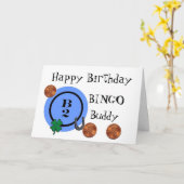 CARTE B2 DE BINGO-TEST (Fleur jaune)