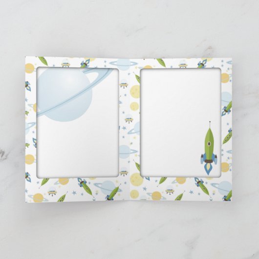 Carte B de bébé de l'espace (Intérieur)