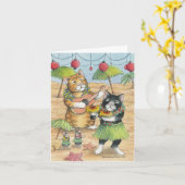 Carte B et note de T #39 Aloha (Fleur jaune)