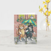 Carte B & T #16 Obtenez bien Note (Fleur jaune)