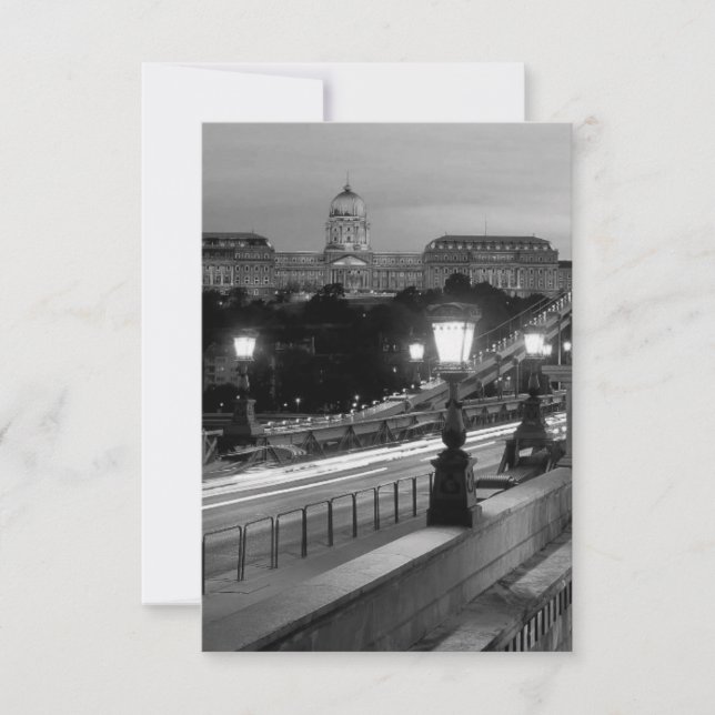 Carte B&W Budapest (Devant)