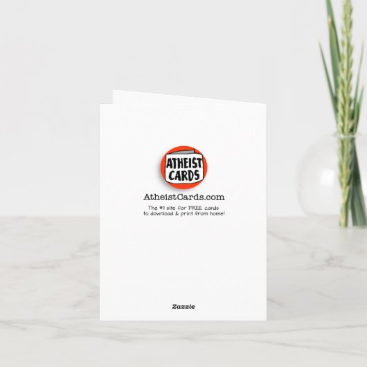 CARTE BAAA HUMBUG ! - (Dos)