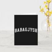 Carte Babagjysh _1 (Fleur jaune)