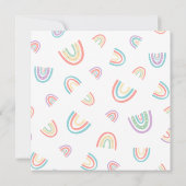 Carte BABY ANNOUNCEMENT Add Your Photo (Dos)