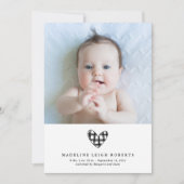 Carte BABY ANNOUNCEMENT Add Your Photo (Devant)