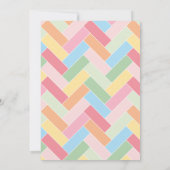 Carte BABY ANNOUNCEMENT Add Your Photo (Dos)