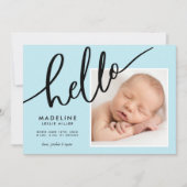 Carte BABY ANNOUNCEMENT Add Your Photo (Devant)