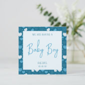 Carte Baby Boy (Debout devant)