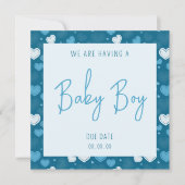 Carte Baby Boy (Devant)