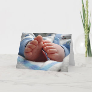Carte Baby Boy Greeting Card