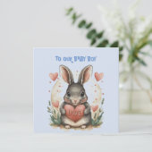 Carte Baby Boy Valentine (Debout devant)