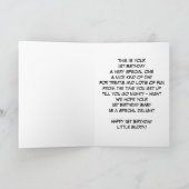 Carte Baby Boys 1er anniversaire (Intérieur)