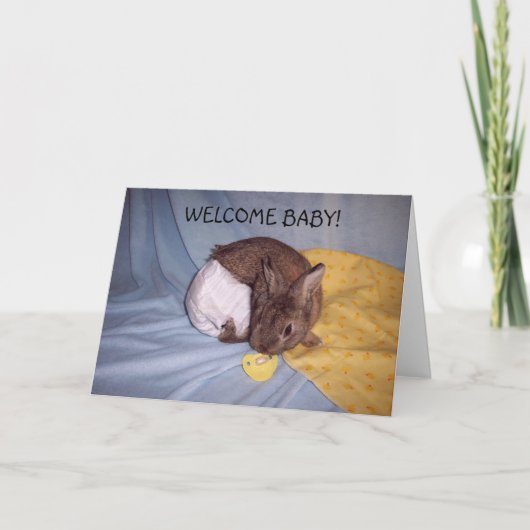 Carte Baby card (Devant)