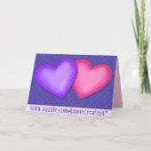 Carte Baby Girl First Birthday Greeting Card - Custom (Dos)