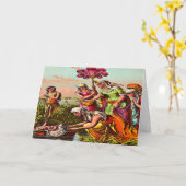 Carte Baby Moses at the river Greeting card 2 (Fleur jaune)
