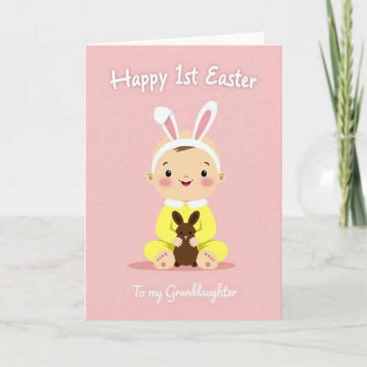 Carte Baby Rabbit Pattern Card (Devant)