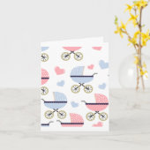 Carte Baby shower (Fleur jaune)