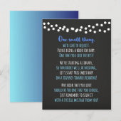 Carte baby shower (Devant / Derrière)