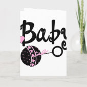 Carte baby shower (Dos)
