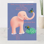 Carte baby shower (Devant)