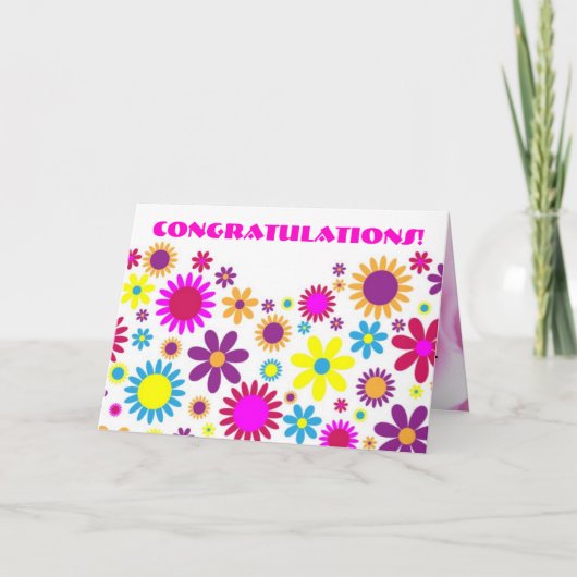 Carte Baby shower béant (Devant)