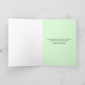 Carte Baby shower Cute Panda (Intérieur)