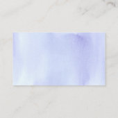 Carte Baby shower de demande de réservation Blue H (Dos)