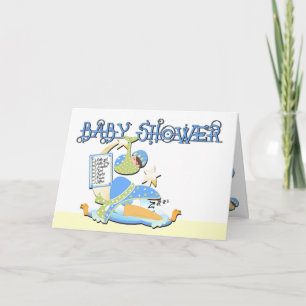 Carte baby shower d'invitation