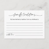 Carte Baby shower EVERLEIGH Family Traditions (Devant)