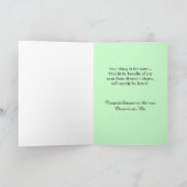 Carte Baby shower Félicitations Baby Rattles (Intérieur)