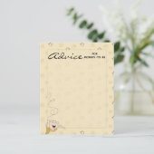 Carte baby shower "Gold Black Stars" (Debout devant)