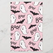 Carte Baby shower Halloween (Dos)
