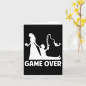 Carte Bachelor Mariage de la chambre de jeu (Fleur jaune)