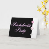 Carte Bachelorette (Fleur jaune)