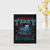 Carte Back It Up Terry L'A Mis Dans L'Inverse Funky 4th (Fleur jaune)